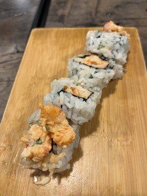 Spicy lobster roll