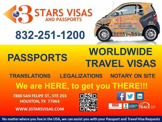 3 Stars Visas and Passports