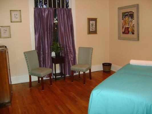 Acupuncture Treatment Room, Uptown Holistic Center
