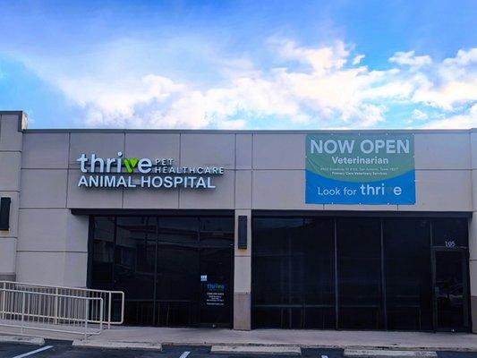 Thrive Pet Healthcare - Broadway storefront