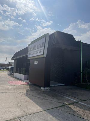 Front of the coffee shop how cute!