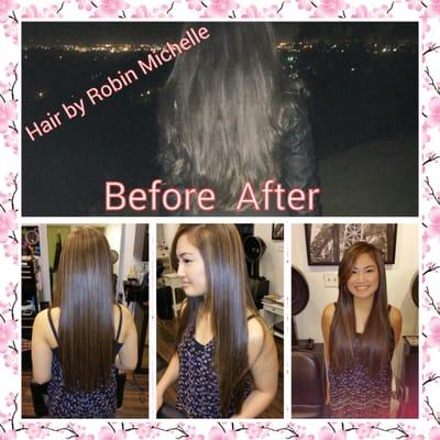 Full head of low lights...