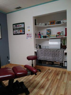 Chiropractor Treatment room