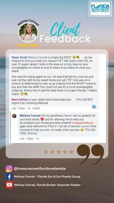 Melissa Conrad - Florida Sun & Surf Realty Group