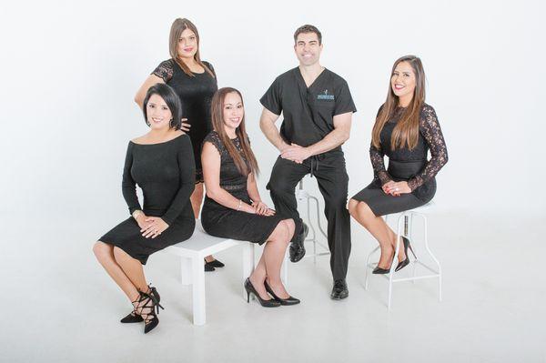 Dr. Bonnor and his staff at Texas Endosurgery.
