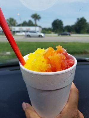 Mango and sangria flavor