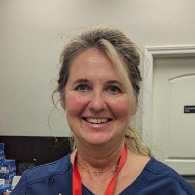 Me working at a assisted living facility in OC