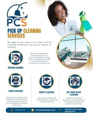 Pickup Cleaning Services