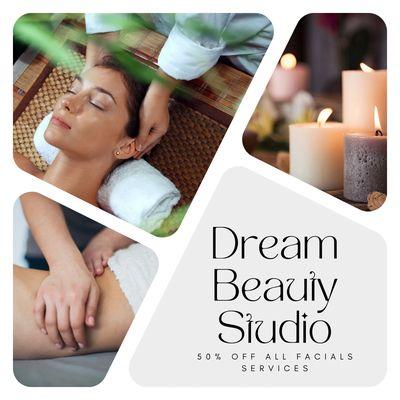 Facial and body massage treatment