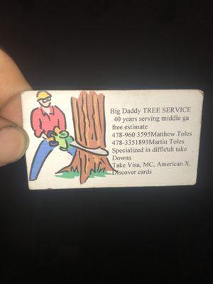 Big Daddy S Tree Service