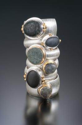 Designing one-of-a-kind fine Beach Stone jewelry since 1996. Specializing in Wedding jewelry and custom work using your special stones.