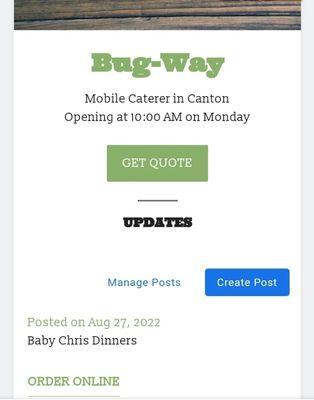 Bug-Way Delivery's