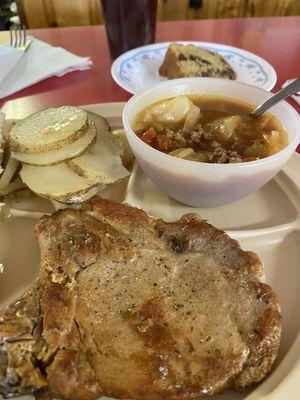 Lunch Special Changes daily Includes drink and desert