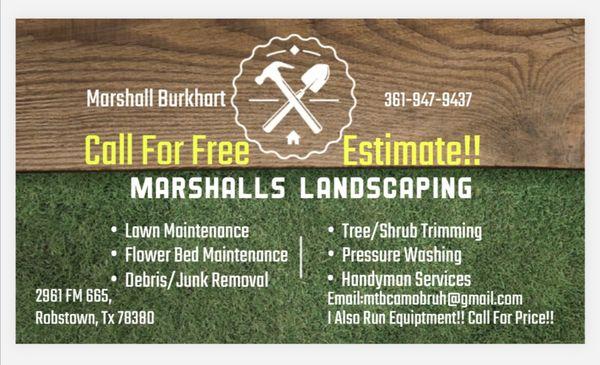 Marshalls Landscaping