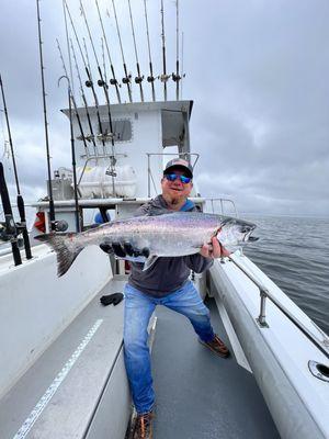 King Salmon on the Irish Mist!