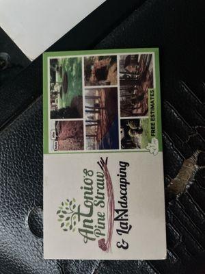 Antonio's Pine Straw & Landscaping