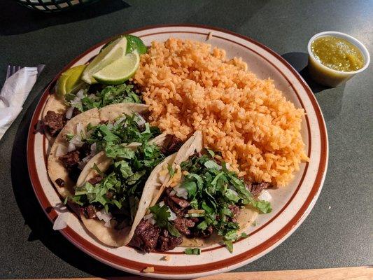Tacos Asada!