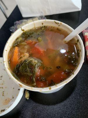 Chicken vegetable soup