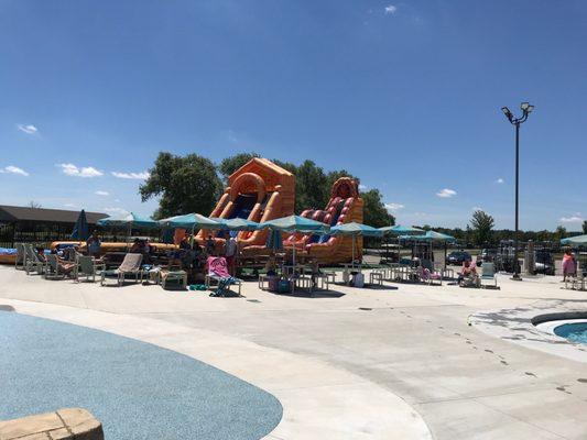2 HUGE water slides for the kids- and adults!!