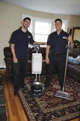 Check out our Deep Scrub and Steam Rinse Carpet Cleaning Technique!