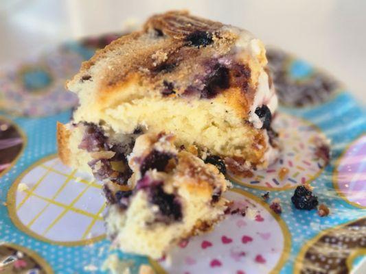 Lemon Blurberry slice