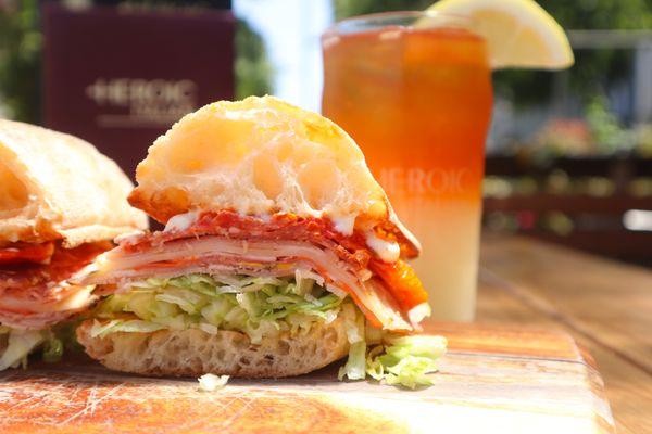 The sun is out and its time to enjoy outside spaces. An OMG and something cold to drink hits the spot!