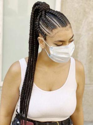 Tisa at Sandra's Scissor Jack's Hair Studio