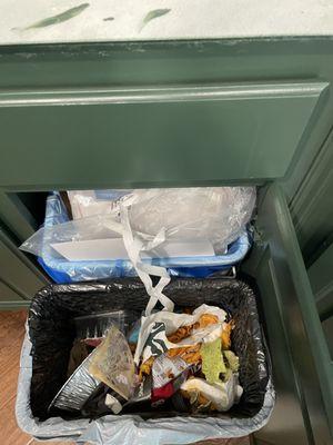 Did not take out trash.