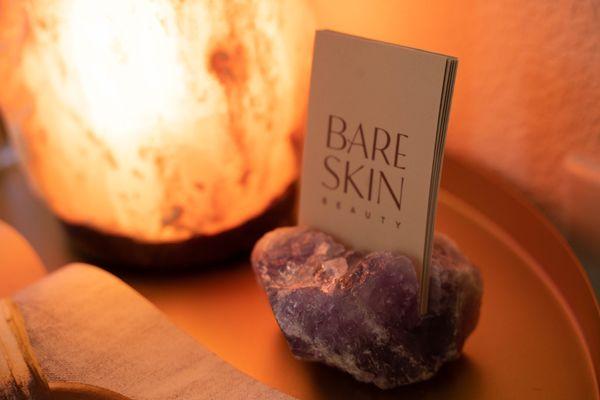 Bare skin beauty oG business cards