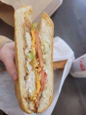 Crispy chicken cuban