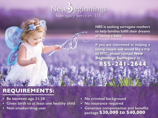 Call us today for the best surrogate compensation in America