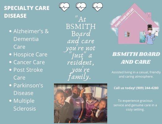 B Smith Board And Care