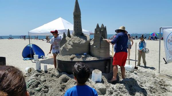Long Beach Sand Sculpture and Music Feastival