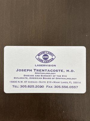 Joseph Trentacoste, MD