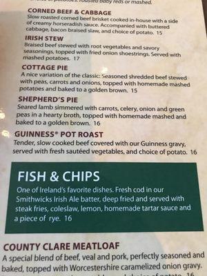 Well says one of Ireland's favorite I will pass.