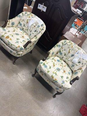 Beautiful furniture 2 lovely chairs