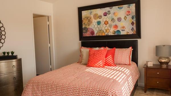 master bedroom with private bath