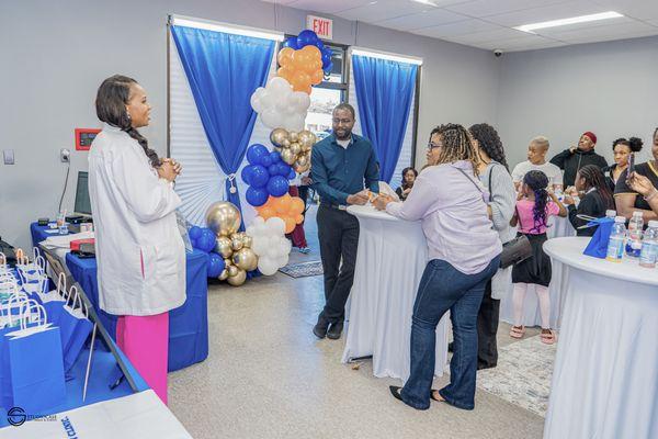 Improving the health of the community.