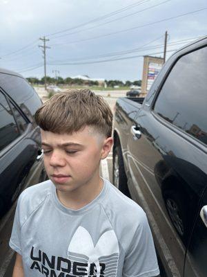 This is what a $30 haircut gets you here...