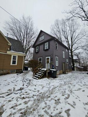 Working on this asbestos removal