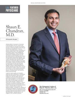 Rama E Chandran, MD & Shaun E Chandran, MD