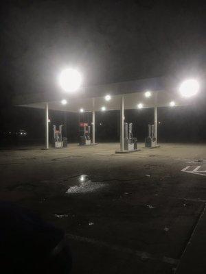 Gas station