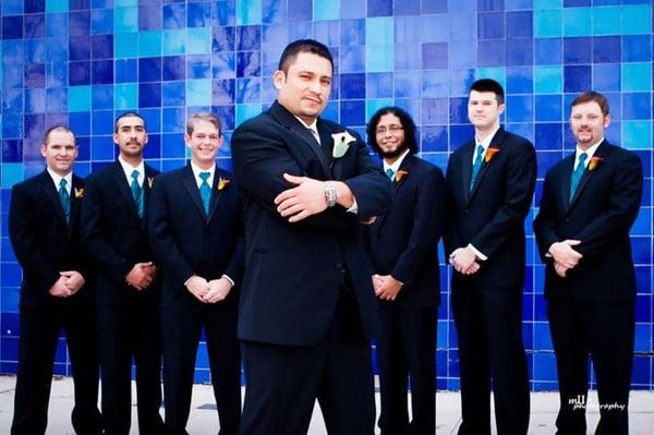 Mo and Stephanie Trevino wedding picture Dec. 8, 2012