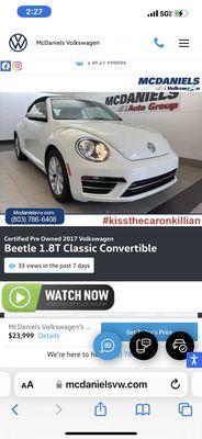 McDaniels Volkswagen