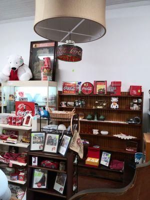 Coke collectors will drool at items here