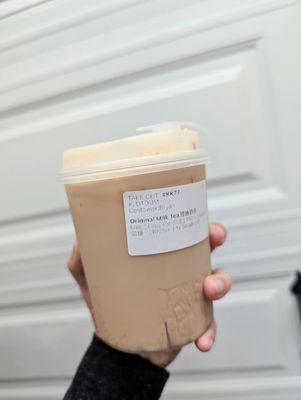 Regular Milk Tea $3 !