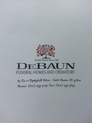 DeBaun Funeral Homes & Crematory