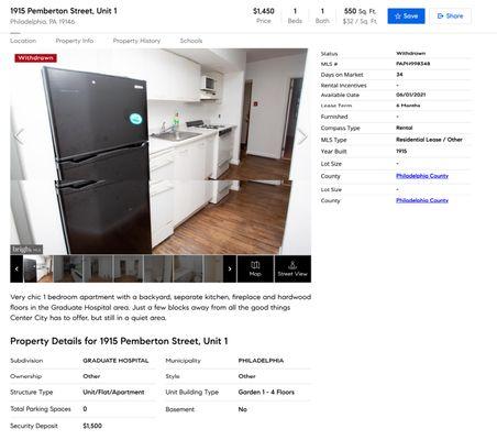 Hmmm, any mention about pet fees?