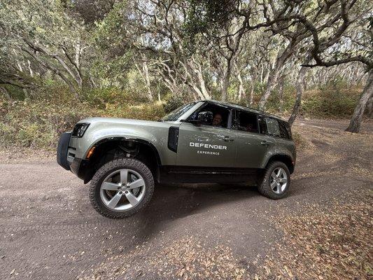 Land Rover Experience at Quail Lodge