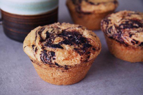 Vegan Coconut Cocoa Muffin